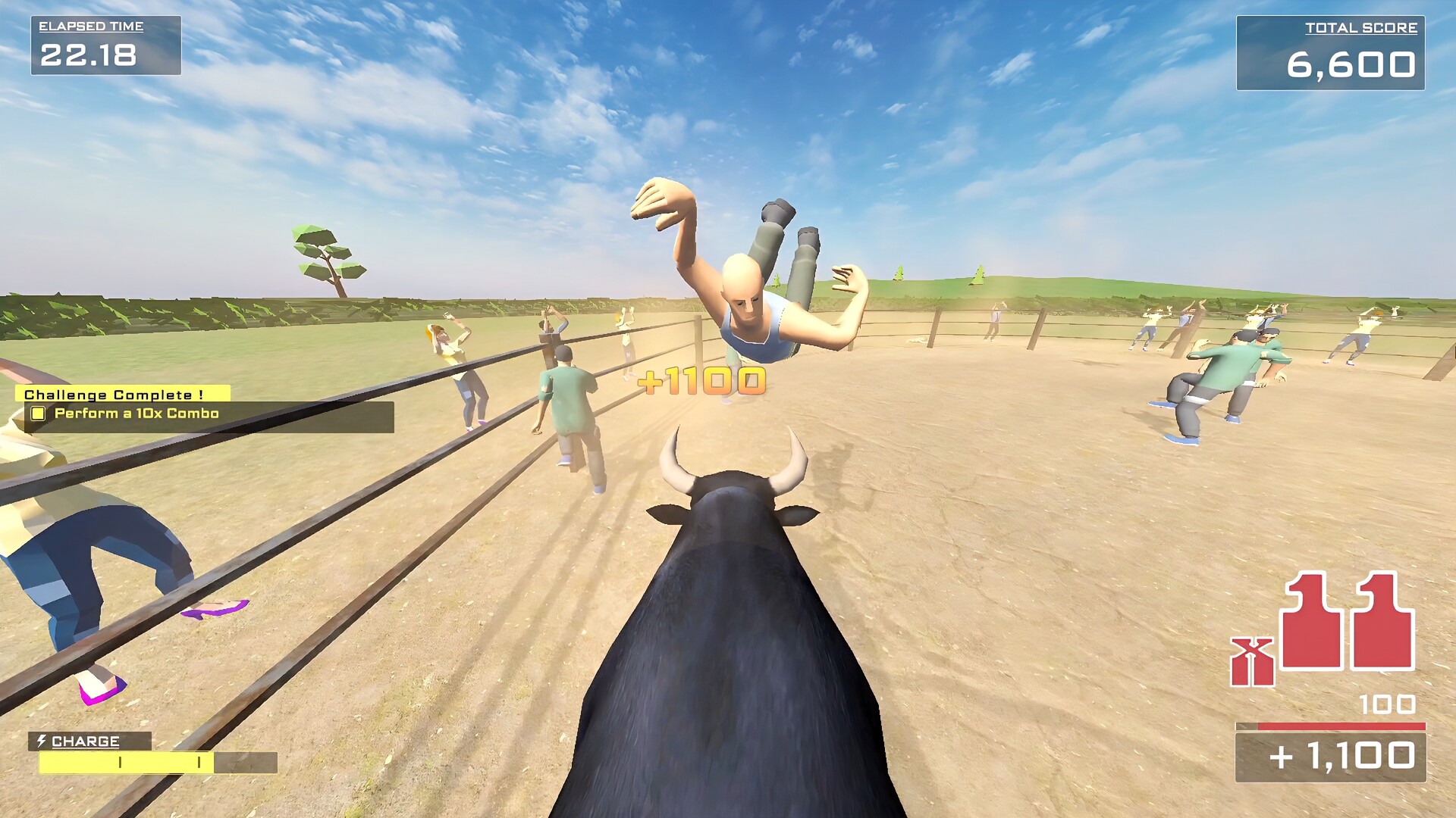 Bull Gone Wild screenshot #1