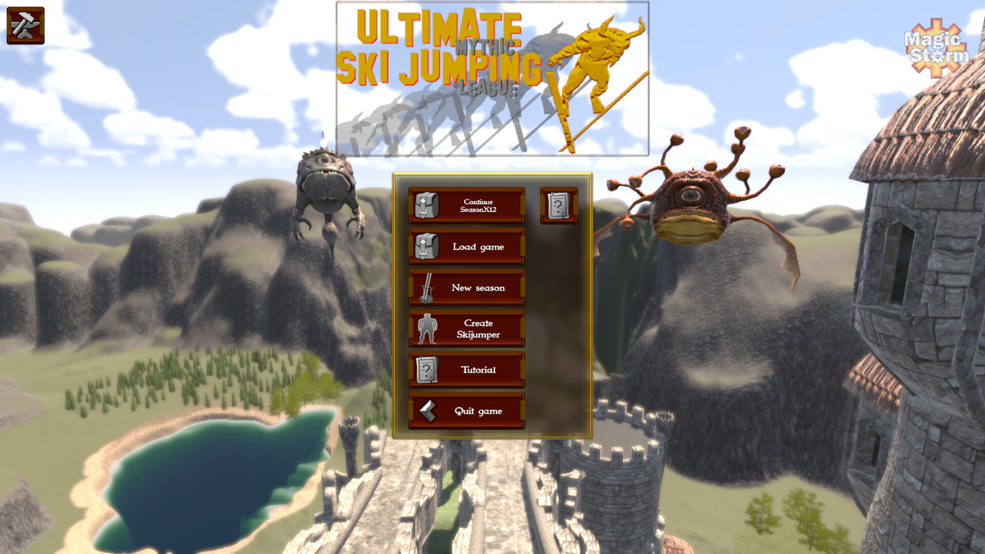 Ultimate Mythic Ski Jumping League Featured Screenshot #1