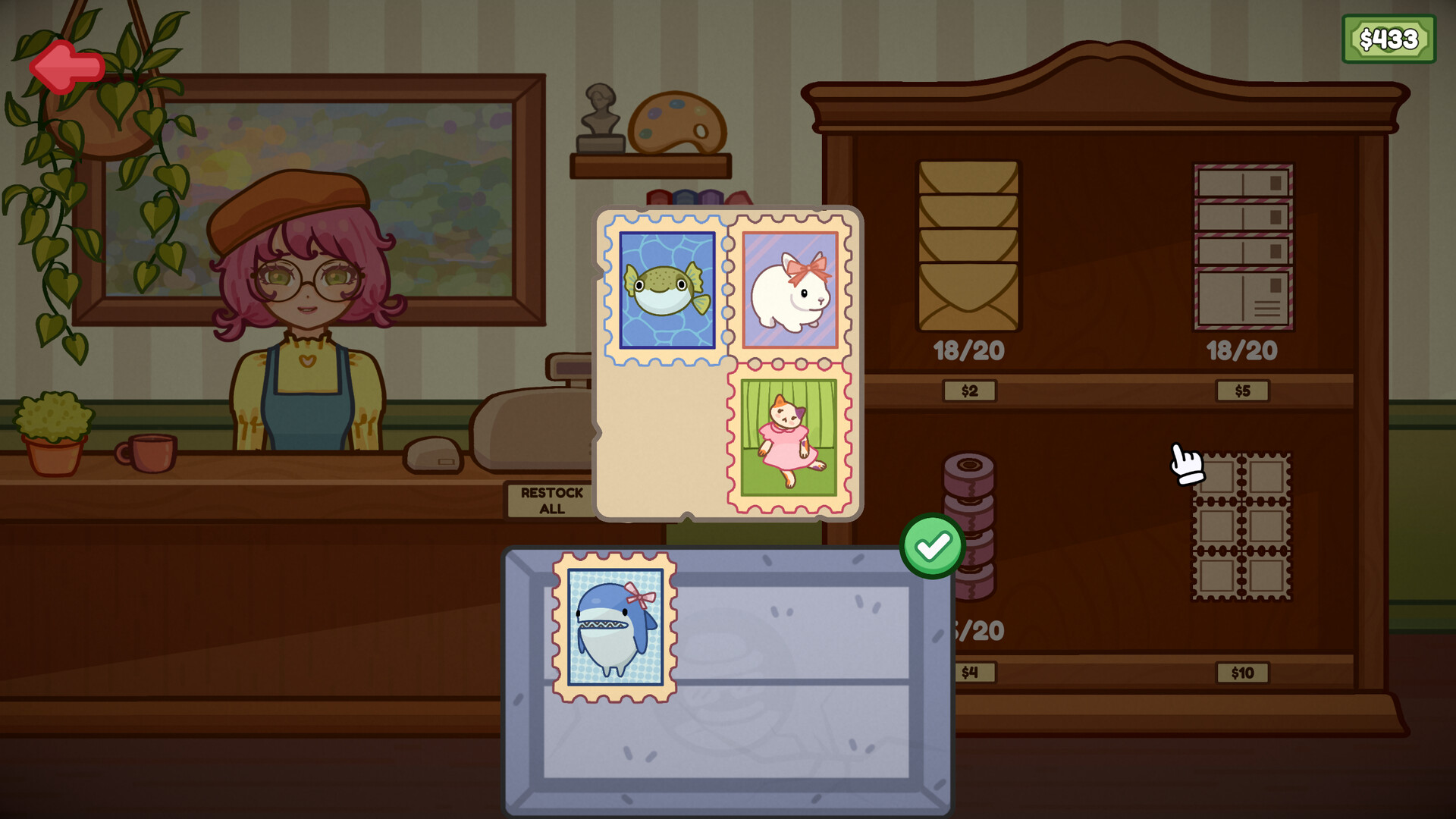 Скриншот игры Carefully Stamped - 6