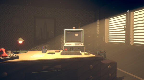 Screenshot of The Copperfield Department gameplay showing in-action mechanics