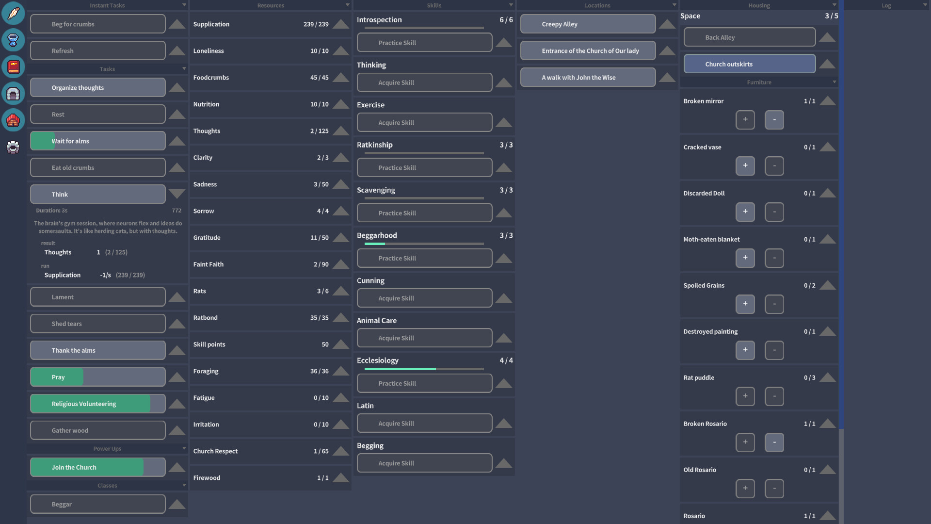 Beggar's Life screenshot #1