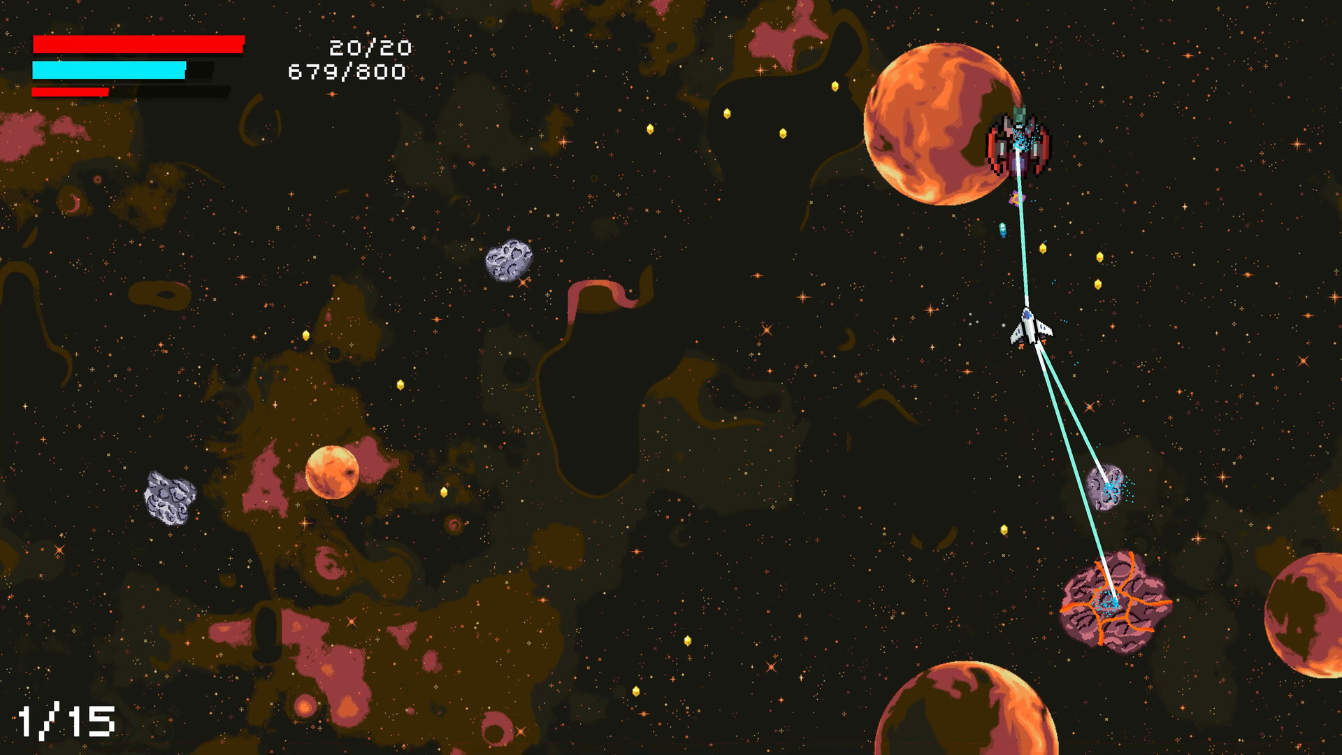 Void Miner – Incremental Asteroids Roguelite screenshot