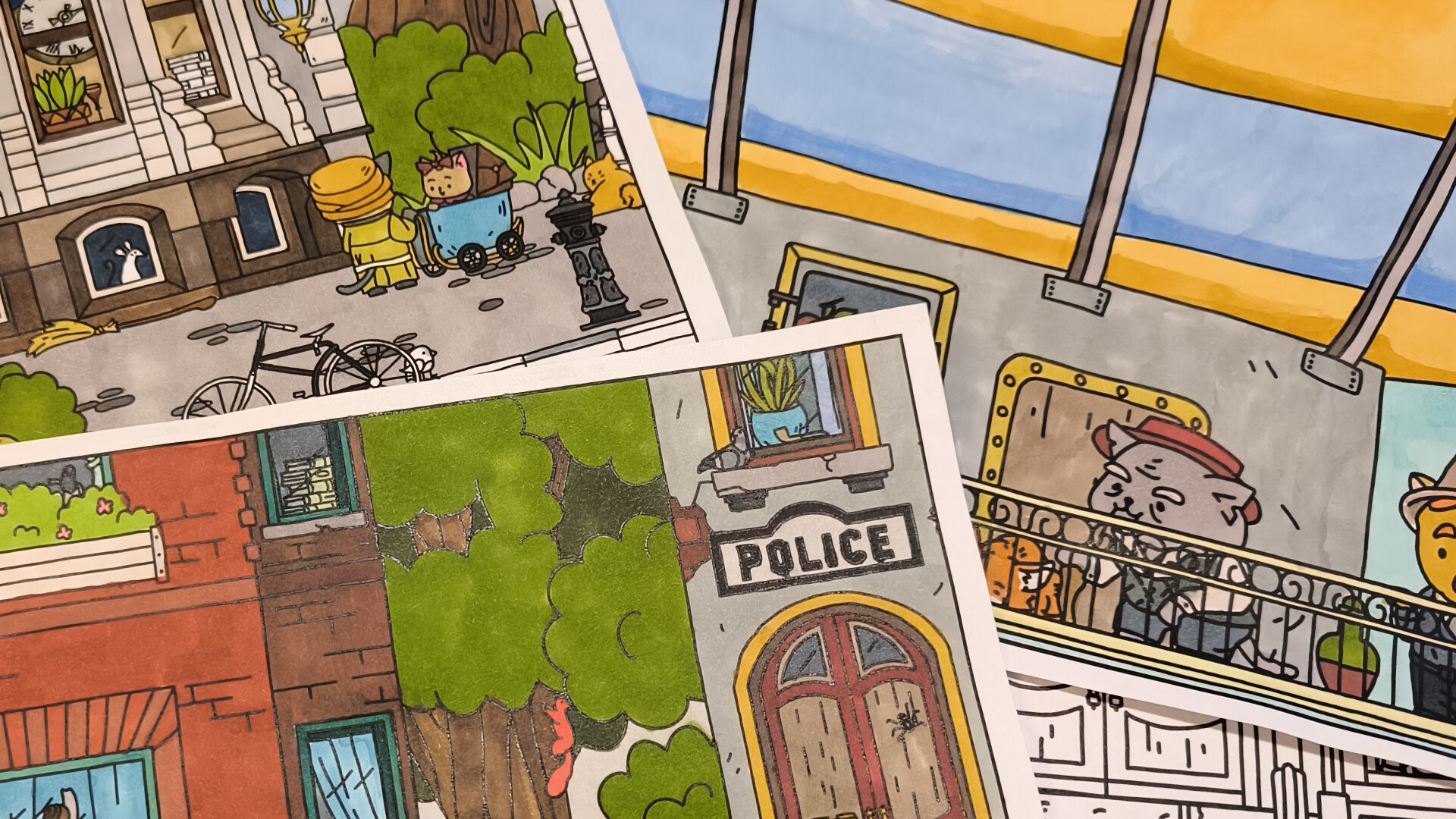 #5. FIND ALL - Coloring Book (Steam) Bởi: Very Very LITTLE Studio