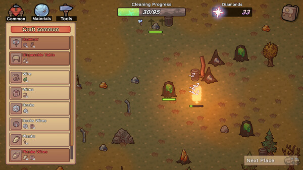 Скриншот из Treasure forest Clicker