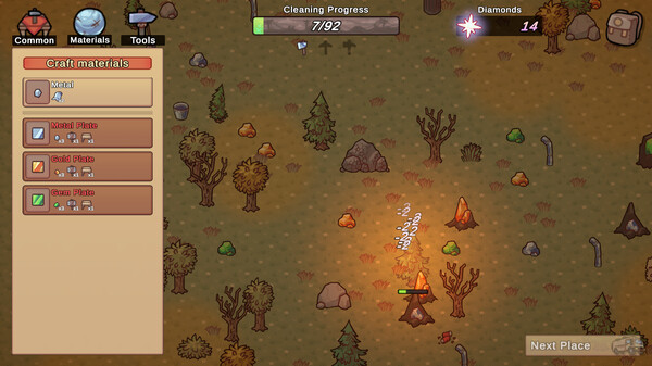 Скриншот из Treasure forest Clicker