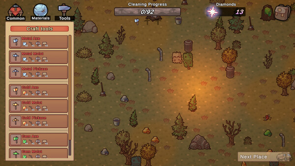 Скриншот из Treasure forest Clicker