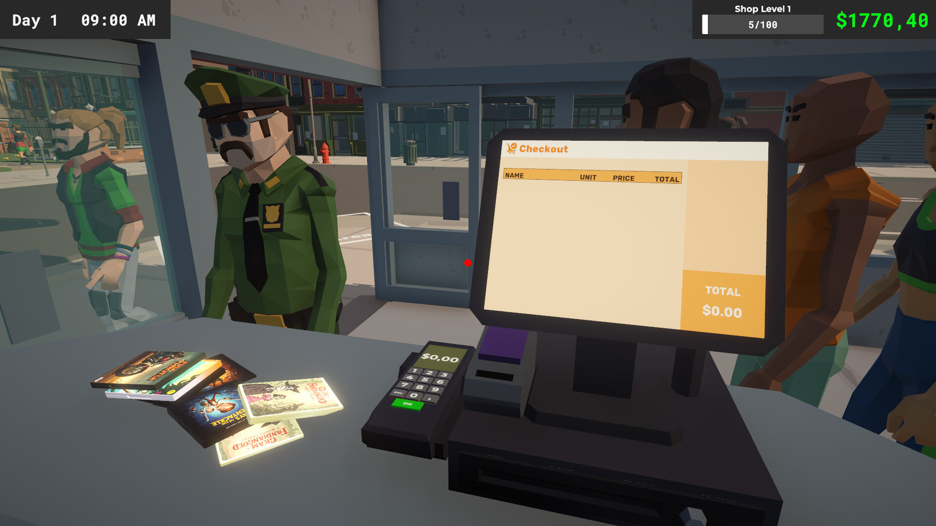 #10. DVD Store Simulator Demo (Steam) By: AltF4 Games