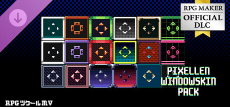 RPG Maker MV - PIXELLEN WINDOWSKIN PACKの作品画像