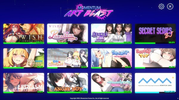 MOMENTUM ART BLAST screenshot 3