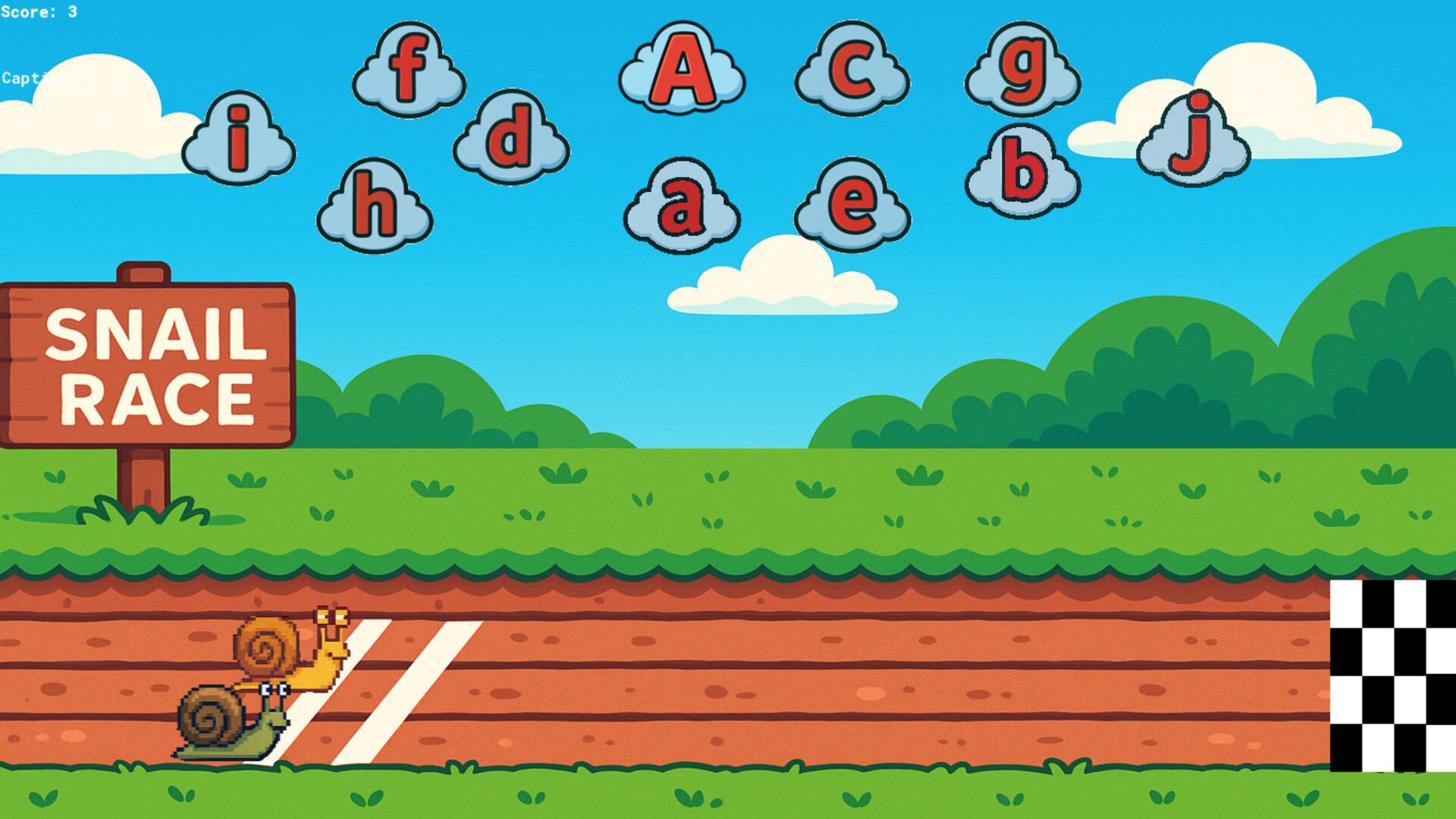 Snail Race screenshot #1