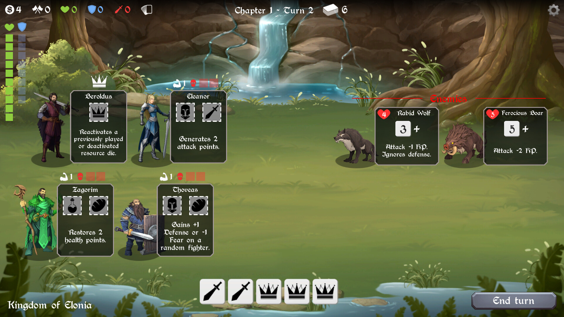 #1. Kingdoms of Dice - The Elonia Chronicles (Steam) By: Judox Studio