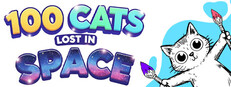 100 Cats Lost In Space Find & Color