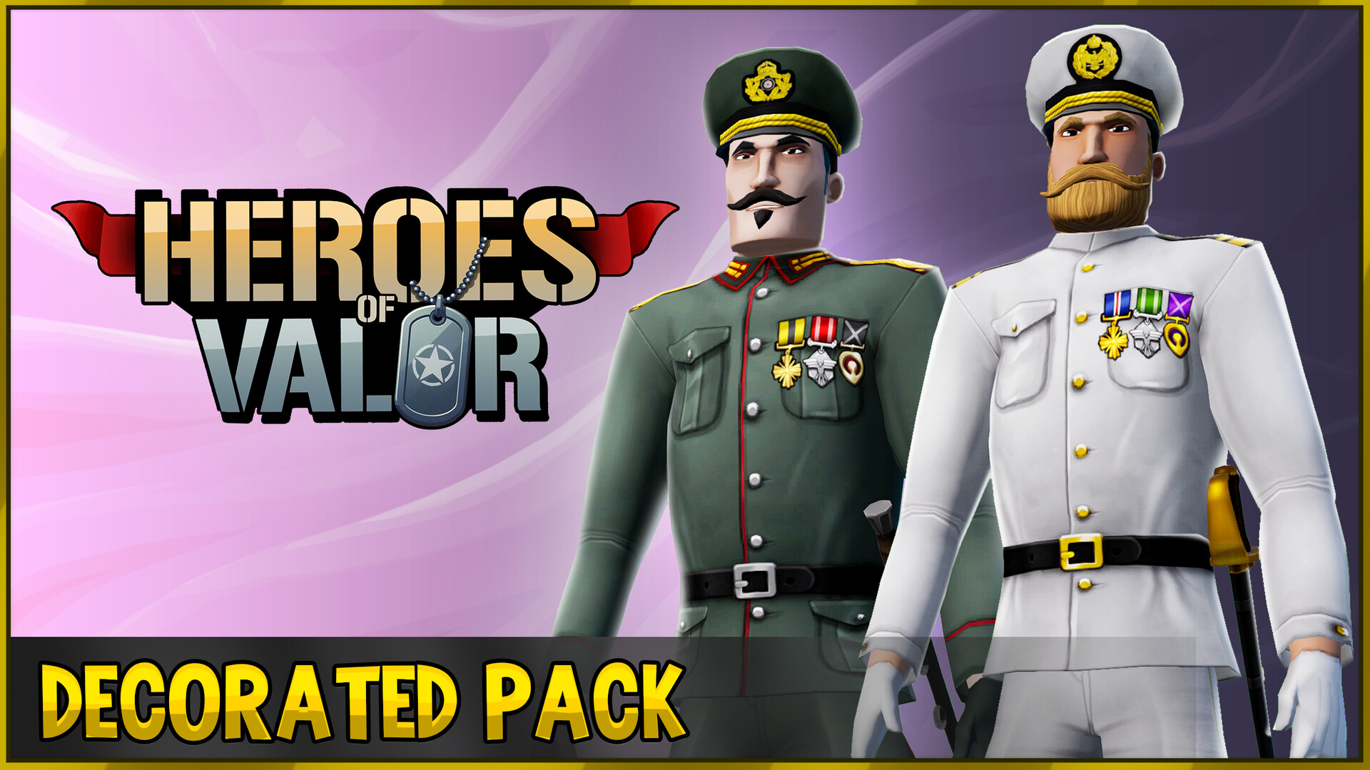 Heroes of Valor - Decorated Supporter Pack Featured Screenshot #1