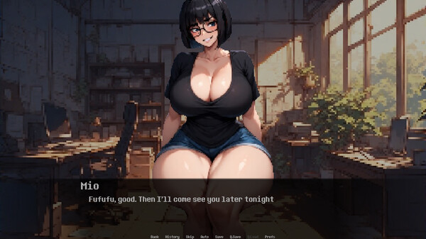 Скриншот из Dominated by: The Landlord's Daughter