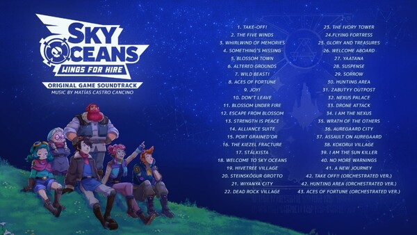 Sky Oceans: Wings for Hire Soundtrack