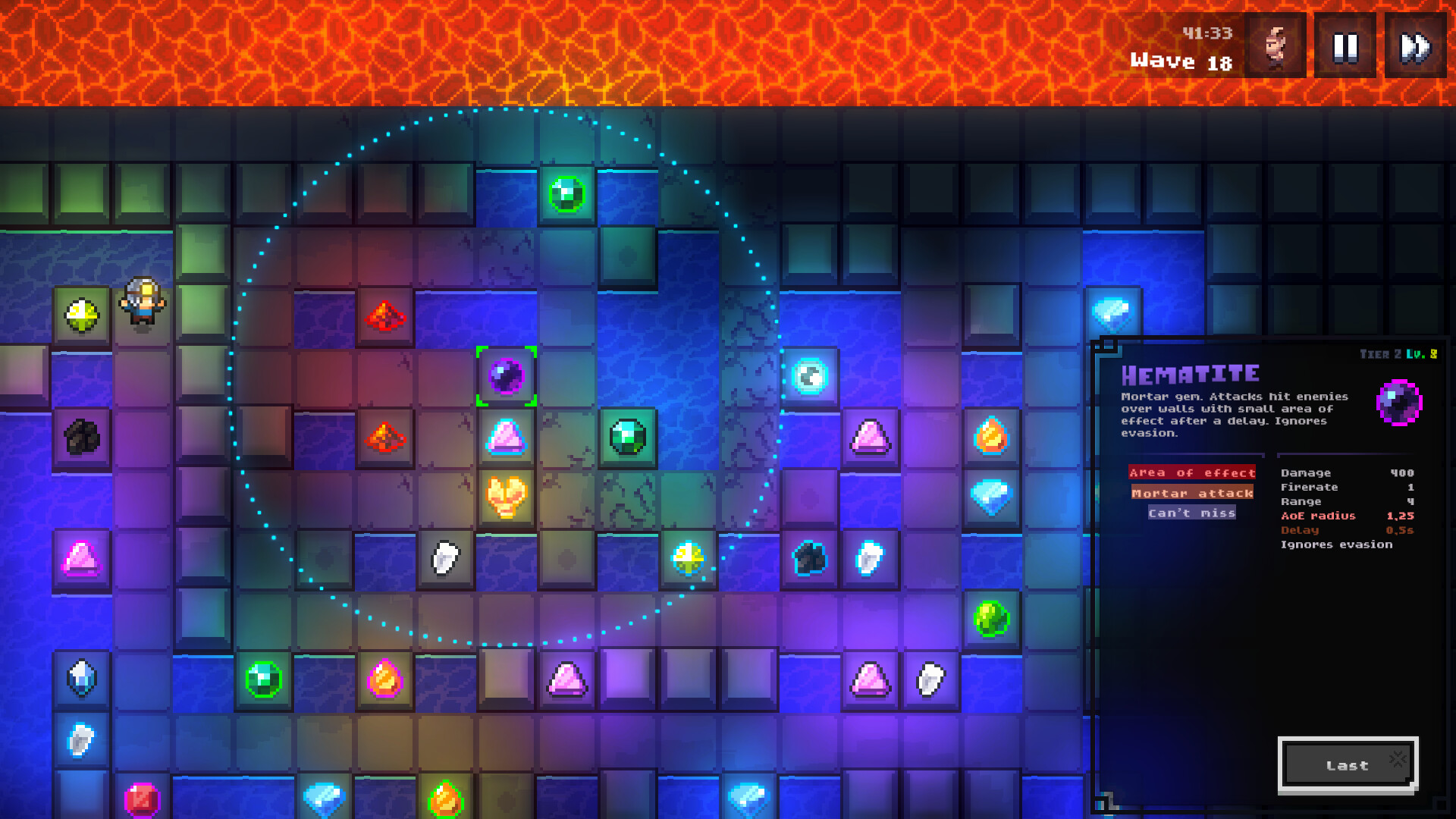 #5. Gem Miner TD Demo (Steam) 由: iFeral Games