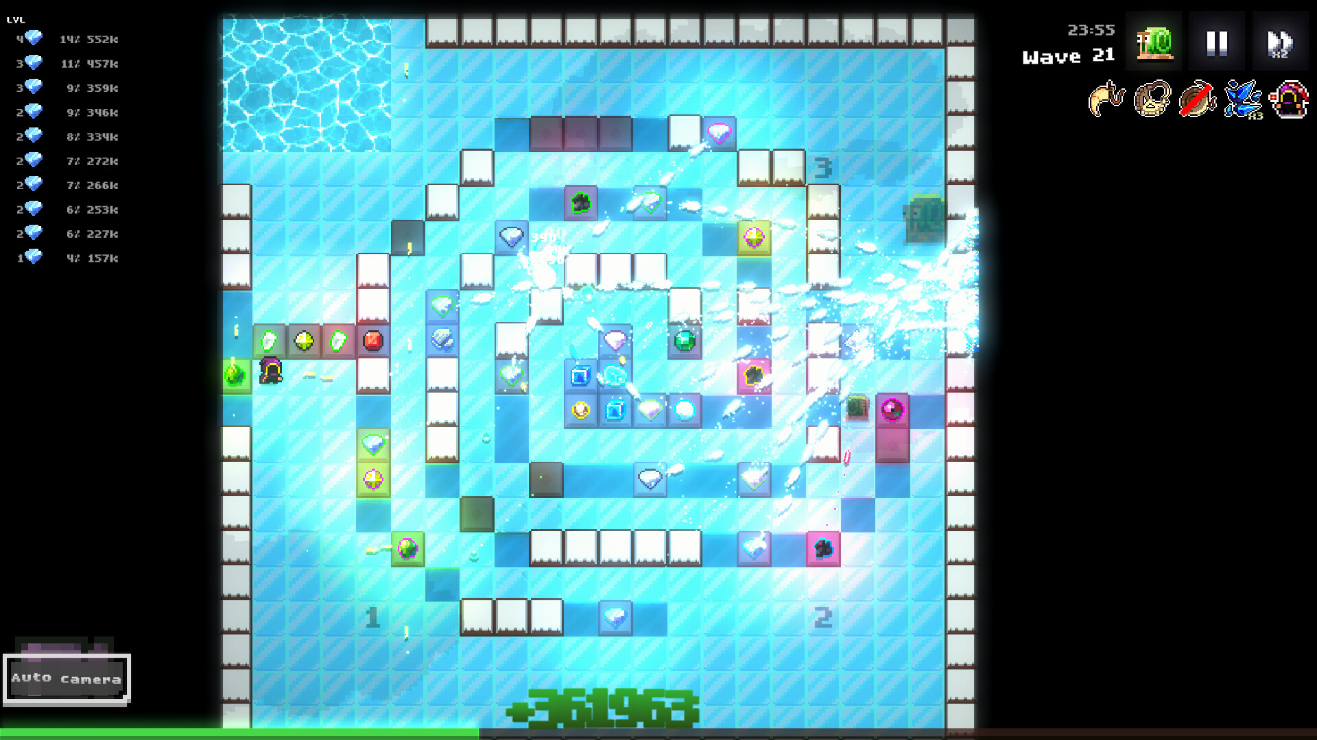 #9. Gem Miner TD Demo (Steam) 由: iFeral Games