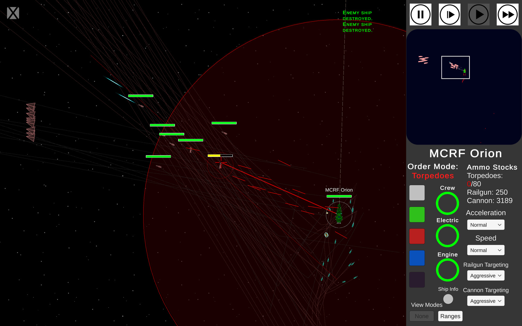 Combat in the Void screenshot #2