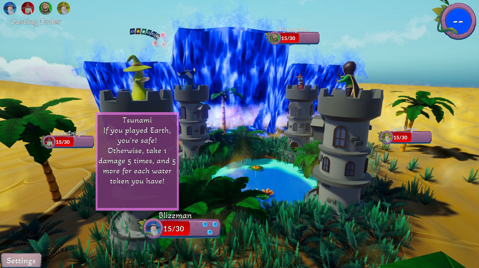 Wild Wizard War screenshot 1