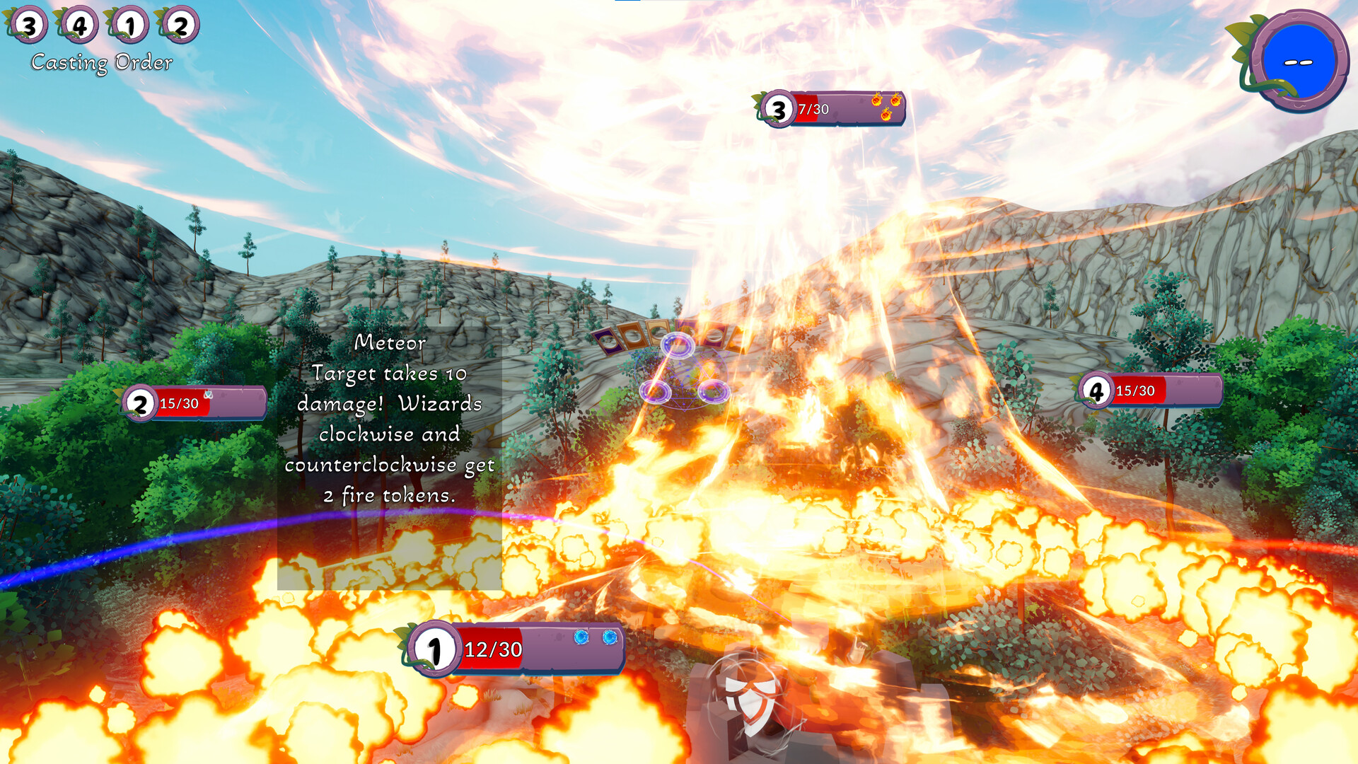 Wild Wizard War screenshot #1