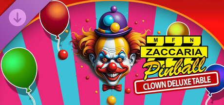 Zaccaria Pinball - Clown Deluxe Pinball Table cover art