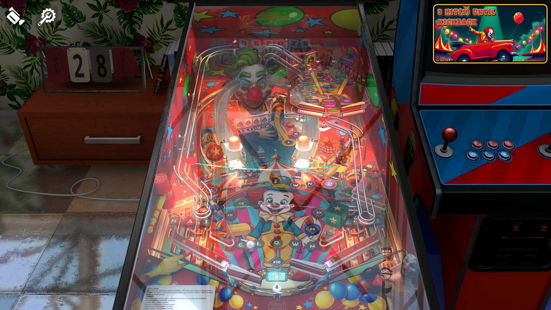 Zaccaria Pinball - Clown Deluxe Pinball Table Featured Screenshot #1