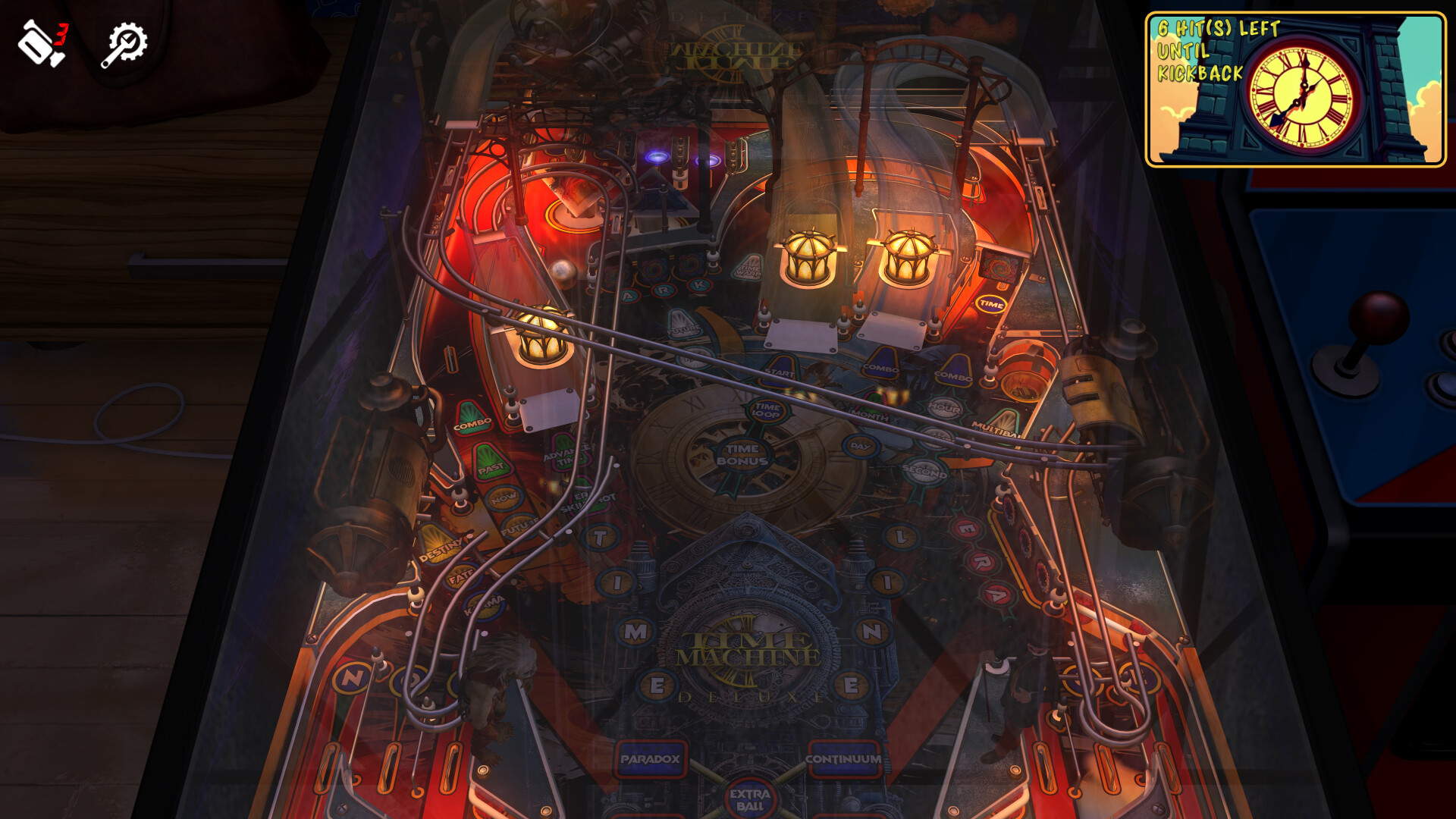 #4. Zaccaria Pinball - Time Machine Deluxe Pinball Table (Steam) 由: Magic Pixel Kft.