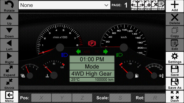 DashPanel - BeamNG.drive Full Data for steam DashPanel - BeamNG.drive Full Data for steam