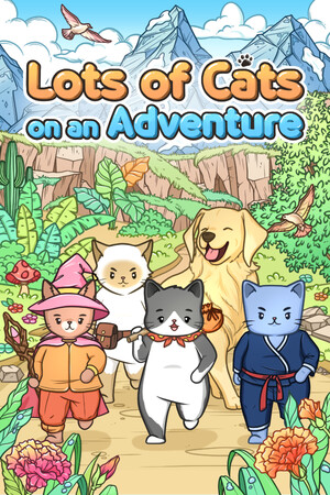 Cover art of Lots of Cats on an Adventure