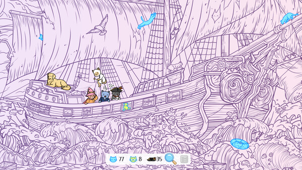 Lots of Cats on an Adventure-游戏截图