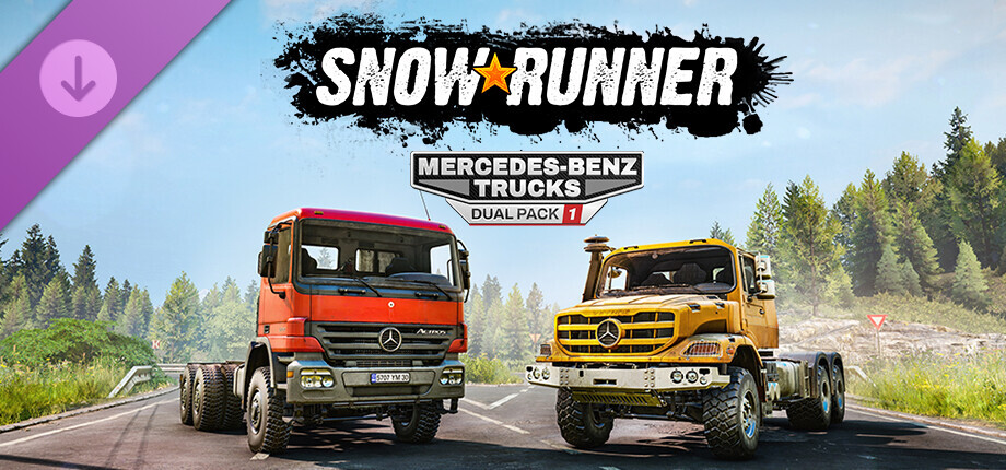 SnowRunner - Mercedes-Benz Trucks Dual Pack 1 cover art