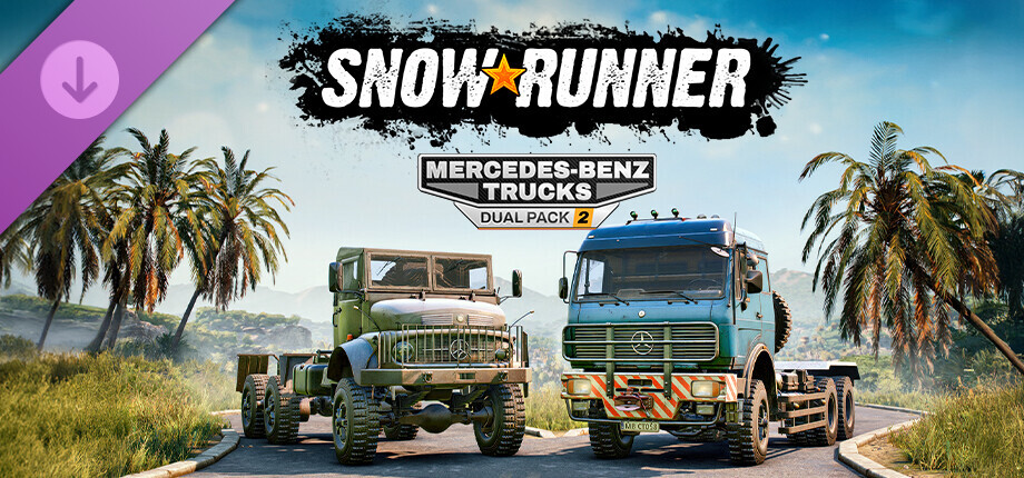 SnowRunner - Mercedes-Benz Trucks Dual Pack 2 cover art