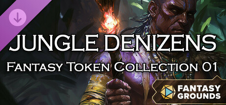 Fantasy Grounds - Fantasy Token Collection - Jungle Denizens 01 cover art