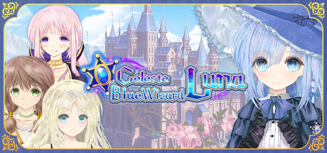 Celeste Blue Wizard Luna