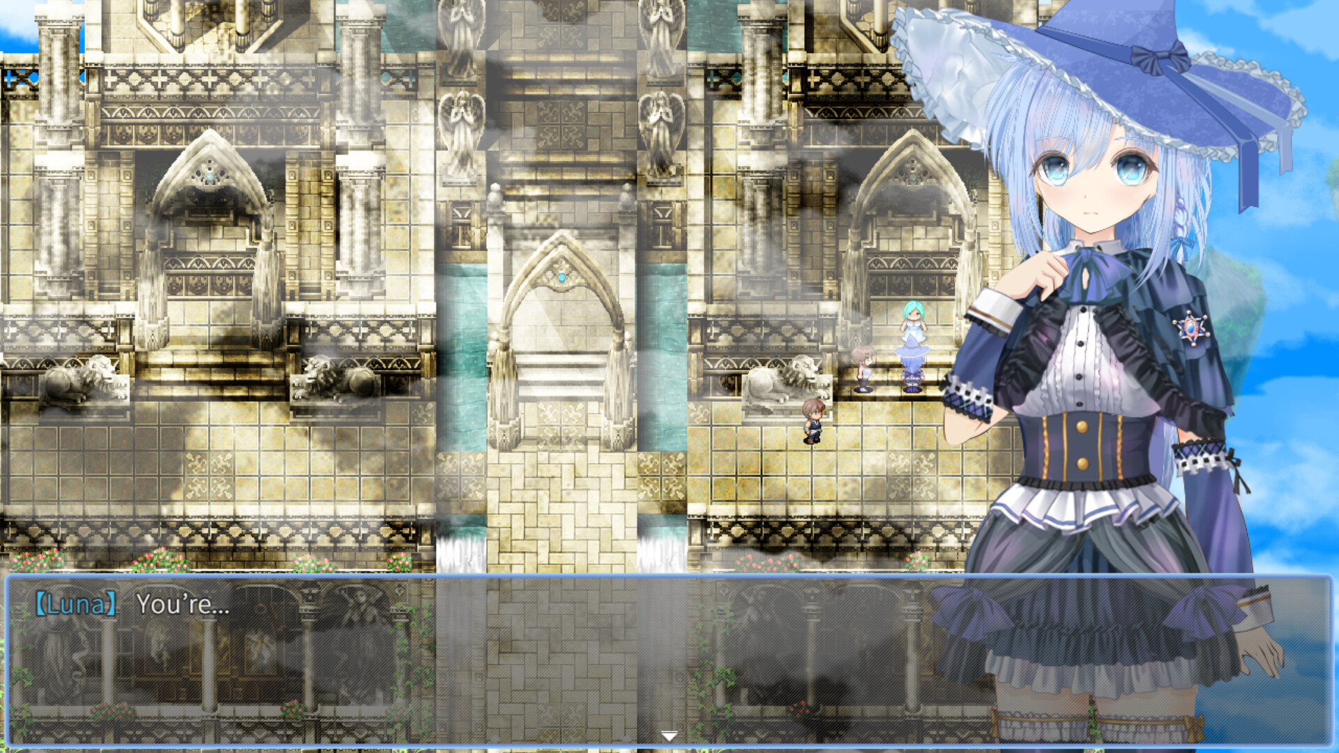 Celeste Blue Wizard Luna screenshot #1