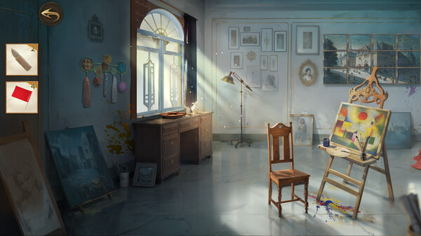 Mystery Island:Enigmatic Painting.