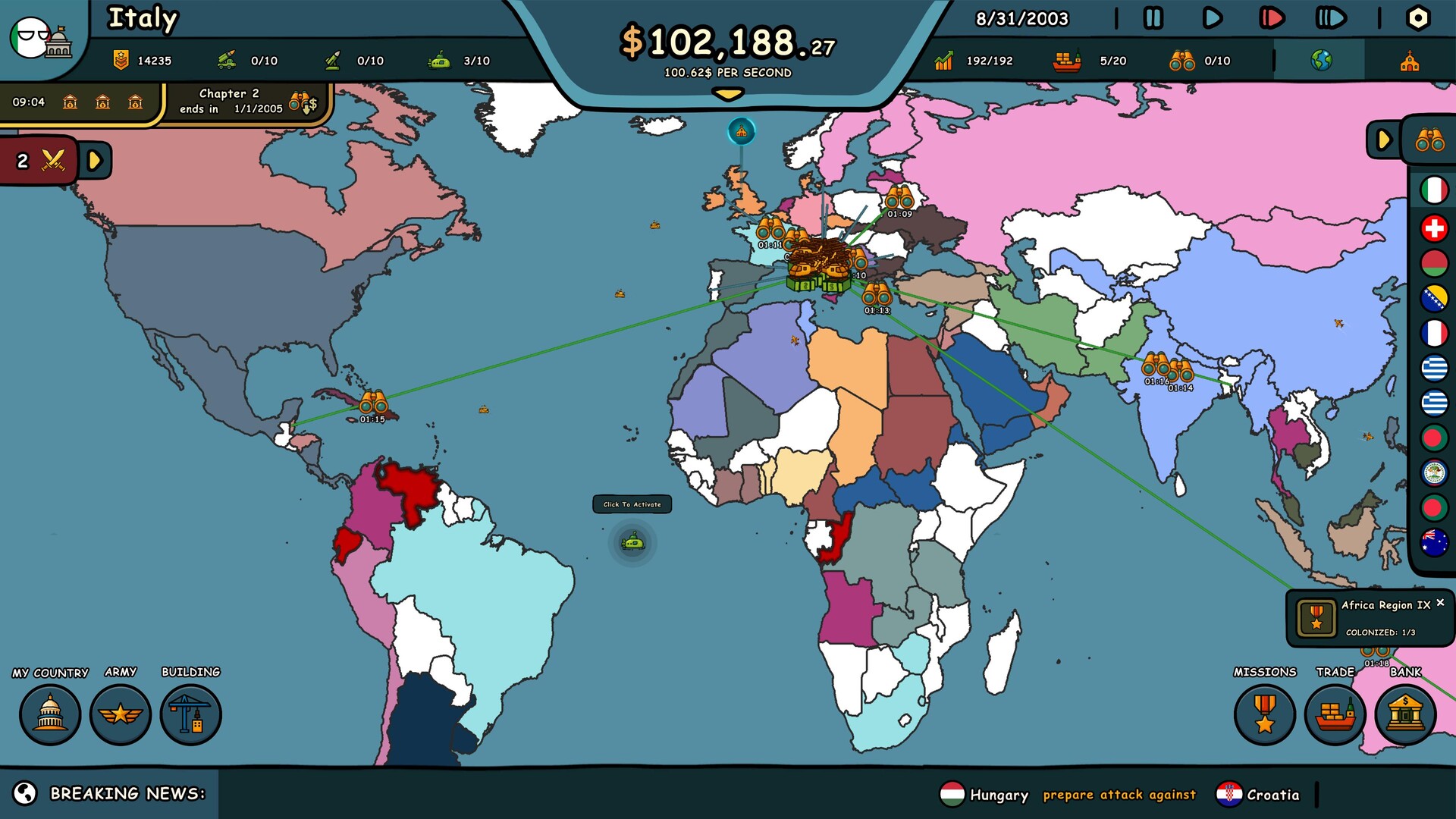 Countryballs: Power Protocol screenshot #1