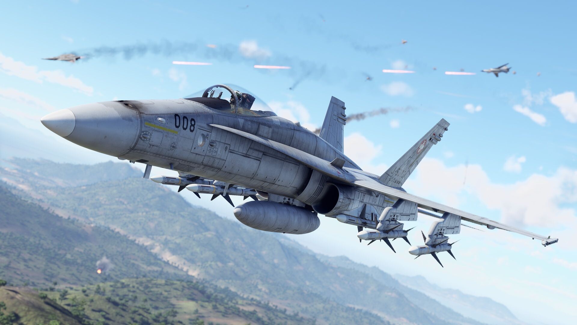 War Thunder - F/A-18C Hornet (Swiss) Pack Featured Screenshot #1