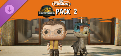 Funko Fusion - Jurassic World Rebirth Pack 2 - Dr Henry Loomis and Raptor cover art