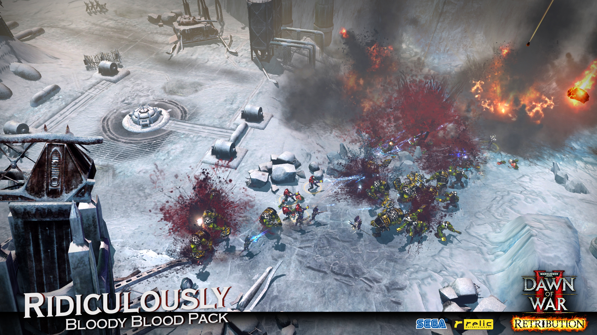 Warhammer 40,000: Dawn of War II - Retribution - Ridiculously Bloody Blood Pack Featured Screenshot #1