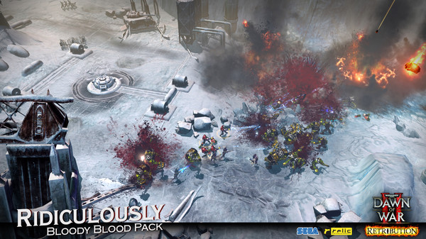 Warhammer 40,000: Dawn of War II - Retribution - Ridiculously Bloody Blood Pack — скриншот 1