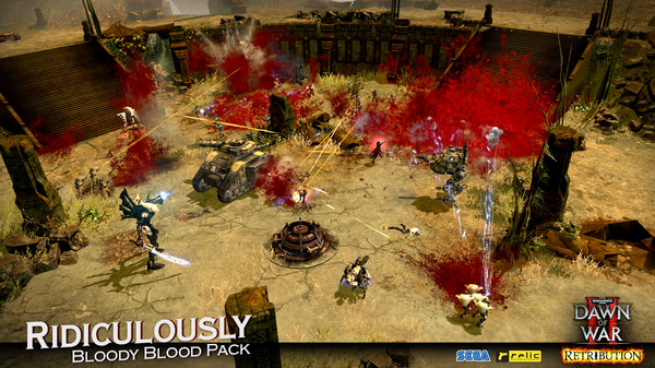 Warhammer 40,000: Dawn of War II - Retribution - Ridiculously Bloody Blood Pack — скриншот 9