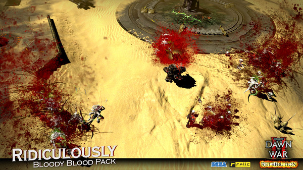 Warhammer 40,000: Dawn of War II - Retribution - Ridiculously Bloody Blood Pack — скриншот 6