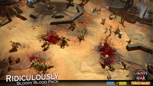 Warhammer 40,000: Dawn of War II - Retribution - Ridiculously Bloody Blood Pack — скриншот 8