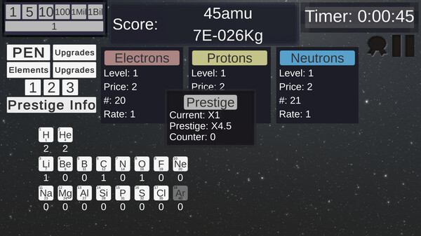 Скриншот из Idle Universe Creator