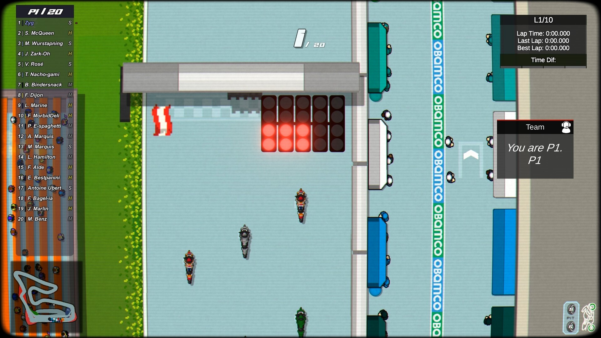 SuperbikeGP 2D screenshot #2