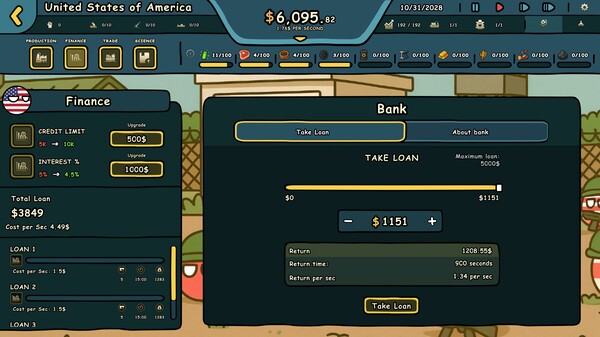 Скриншот из Countryballs: Power Protocol Demo