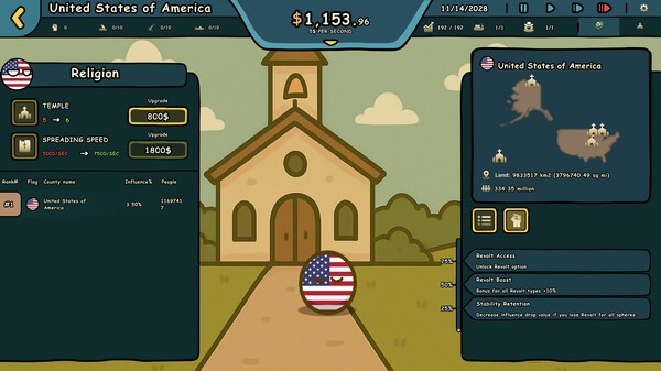 Скриншот из Countryballs: Power Protocol Demo