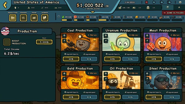Скриншот из Countryballs: Power Protocol Demo