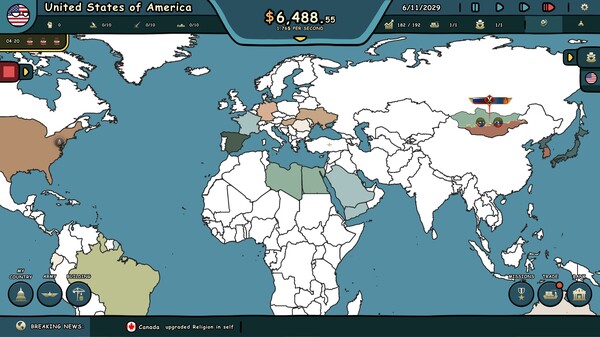 Скриншот из Countryballs: Power Protocol Demo